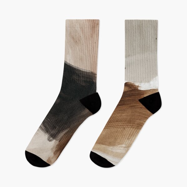 Item preview, Earthy Neutral Abstract Strokes designed and sold by trajeado14.