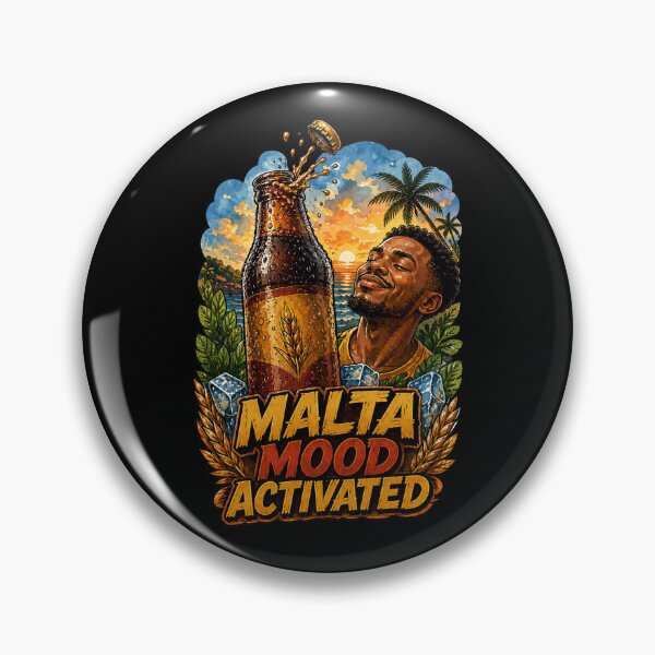 Item preview, Malta Mood Activated Tropical Refreshing Drink designed and sold by No Limits T-Shirts.