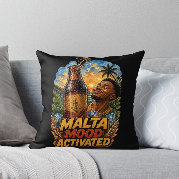 Item preview, Malta Mood Activated Tropical Refreshing Drink designed and sold by No Limits T-Shirts.