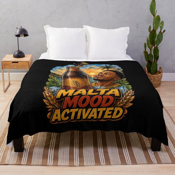 Item preview, Malta Mood Activated Tropical Refreshing Drink designed and sold by No Limits T-Shirts.