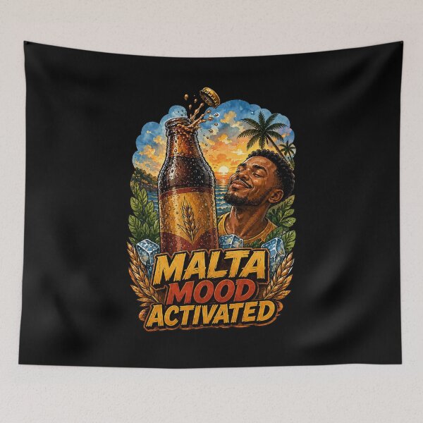 Item preview, Malta Mood Activated Tropical Refreshing Drink designed and sold by No Limits T-Shirts.