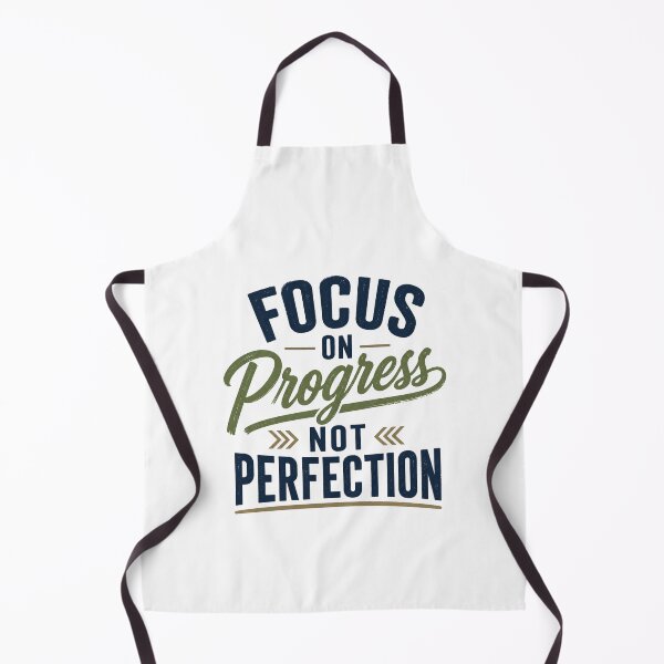 Item preview, Focus on progress not perfection designed and sold by DailyQuestPrint.