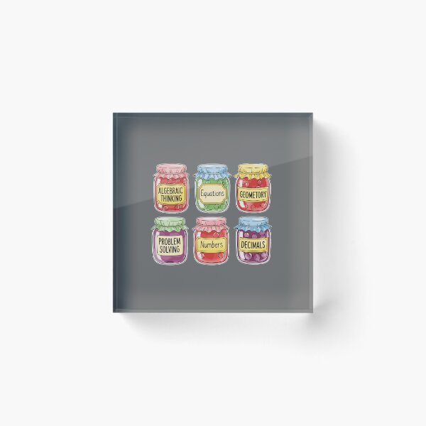 Item preview, Algebraic Thinking Equations Geometory Problem Solving Numbers Decimals Mathematics Teacher Student designed and sold by SofiBlair.