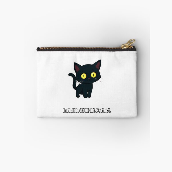 Item preview, Black Cat - Invisible At Night Perfect - Funny Black Cat Gift designed and sold by pawdrops.