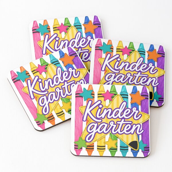 Item preview, Kindergarten Colorful Crayon Star Design designed and sold by PrintanovaDesign.