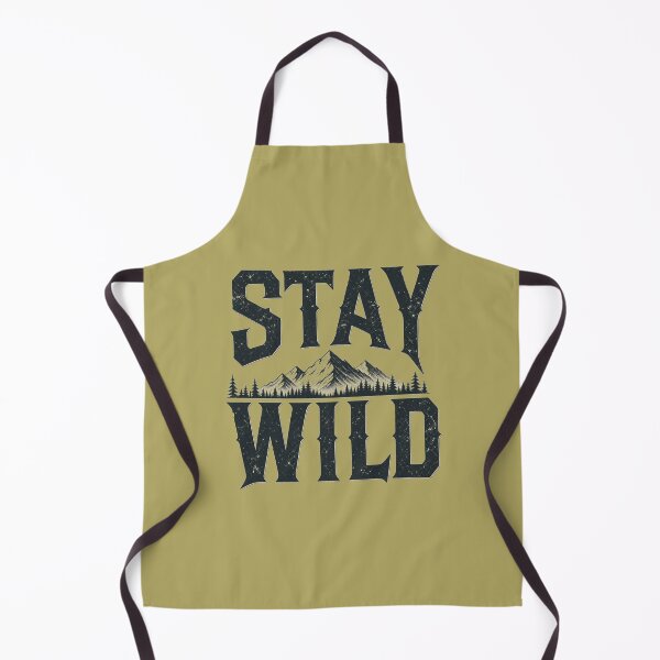 Item preview, Stay Wild - Outdoorsy Minimalist Nature T-Shirt designed and sold by Aliplus+.