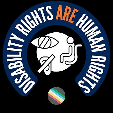 Artwork thumbnail, Disability Rights Are Human Rights by ByPawel