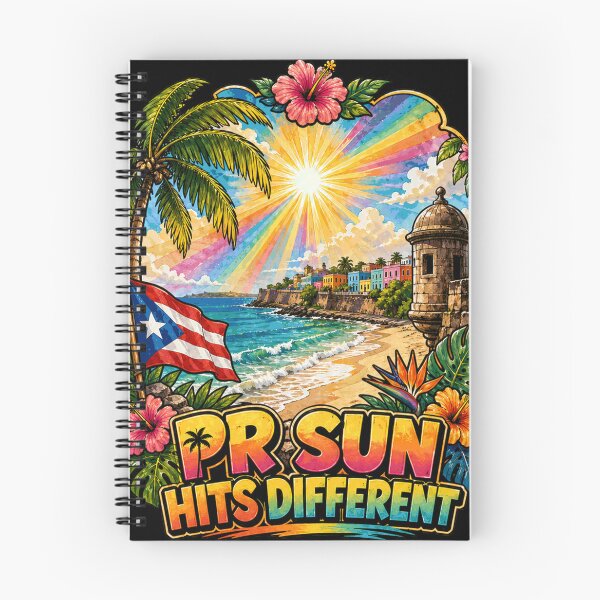 Item preview, PR Sun Hits Different Puerto Rico Tropical Beach designed and sold by No Limits T-Shirts.
