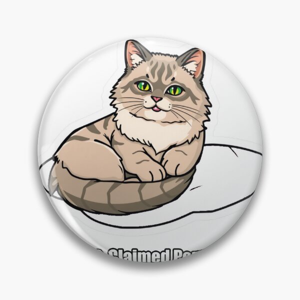 Item preview, Ragdoll - Lap Cat Claimed Permanent - Funny Ragdoll Gift designed and sold by pawdrops.