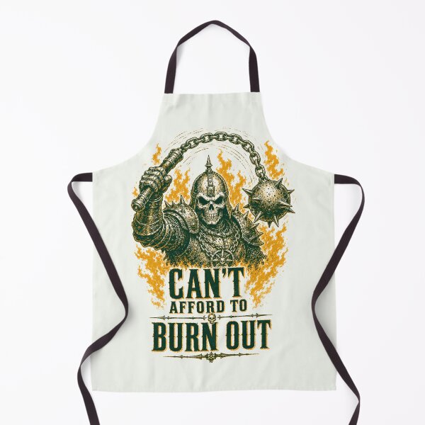 Item preview, Can’t Afford to Burn Out Skeleton Warrior designed and sold by Victor Shadehorn.