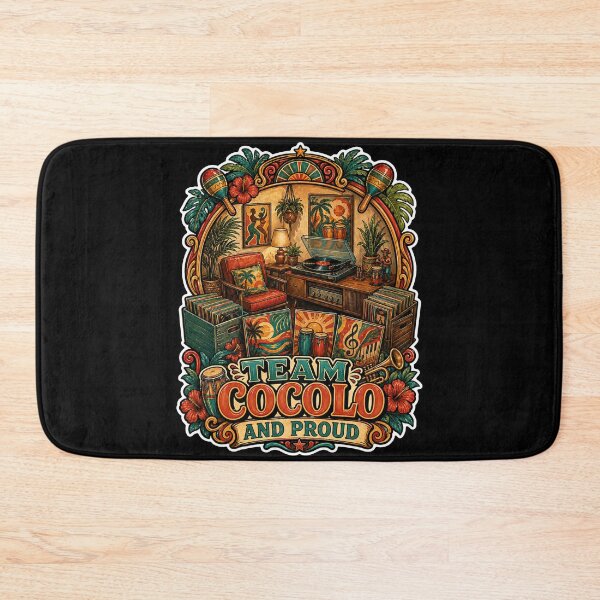 Item preview, Team Cocolo And Proud Vintage Latin Music Fan designed and sold by No Limits T-Shirts.