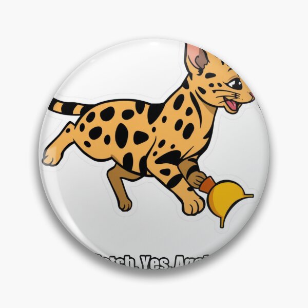 Item preview, Bengal Cat - Fetch Yes Again - Funny Bengal Cat Gift designed and sold by pawdrops.