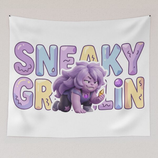 Item preview, Sneaky Gremlin Amethyst Steven Universe 3D Kawaii designed and sold by 0Zetgest.