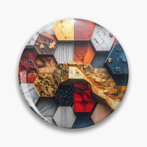 Item preview, Hex Material Mosaic designed and sold by NizuCaCi.