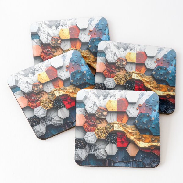 Item preview, Hex Material Mosaic designed and sold by NizuCaCi.