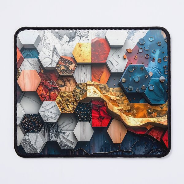 Item preview, Hex Material Mosaic designed and sold by NizuCaCi.