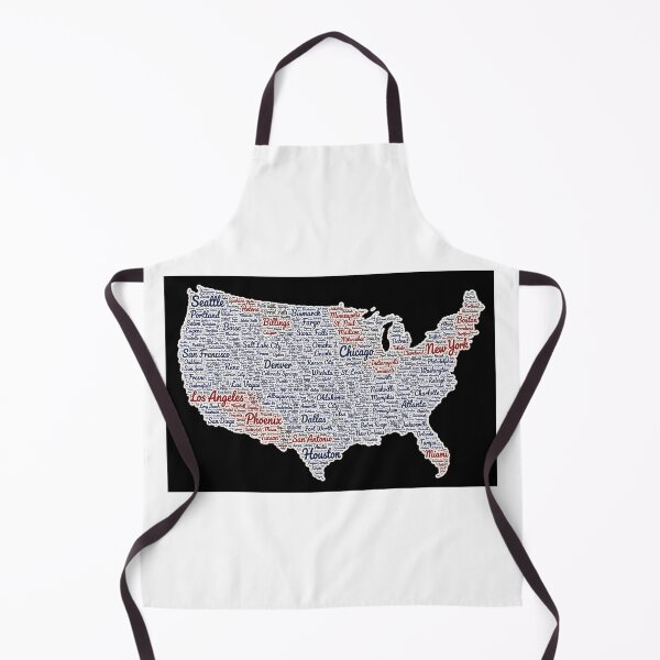 Item preview, USA Map Word Art | United States Cities Typography SVG PNG designed and sold by JMDG Studio.