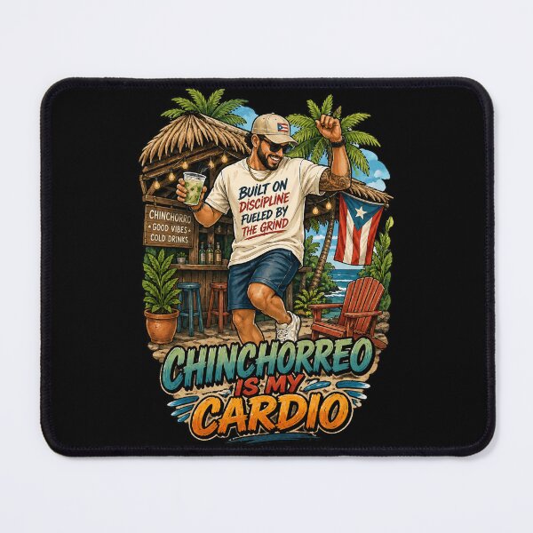 Item preview, Chinchorreo Is My Cardio Puerto Rico Beach Party designed and sold by No Limits T-Shirts.