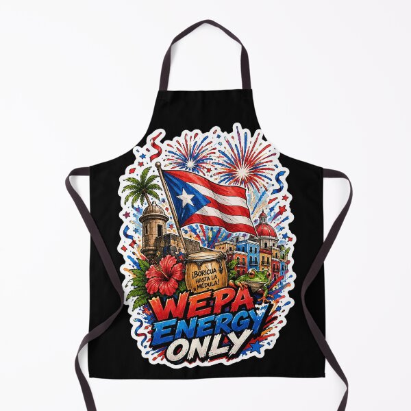 Item preview, Wepa Energy Only Boricua Puerto Rico Flag Coqui designed and sold by No Limits T-Shirts.
