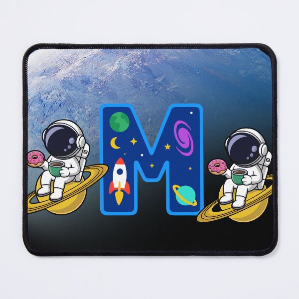 Item preview, Cute Astronaut Letter M Space designed and sold by BoldcreationsM.