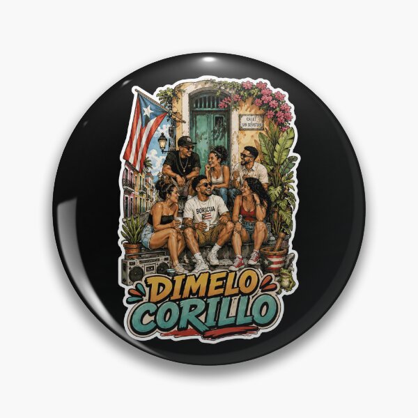 Item preview, Dimelo Corillo Puerto Rico Street Party Boricua designed and sold by No Limits T-Shirts.