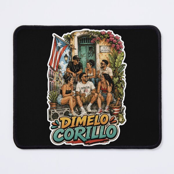 Item preview, Dimelo Corillo Puerto Rico Street Party Boricua designed and sold by No Limits T-Shirts.
