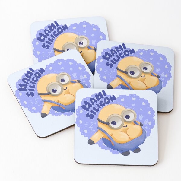 Item preview, Mommy Silicon Cute Banana Character Sticker designed and sold by LaSuperBabosa.