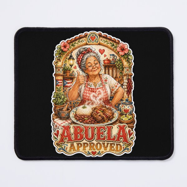 Item preview, Abuela Approved Puerto Rican Cuisine Cook designed and sold by No Limits T-Shirts.