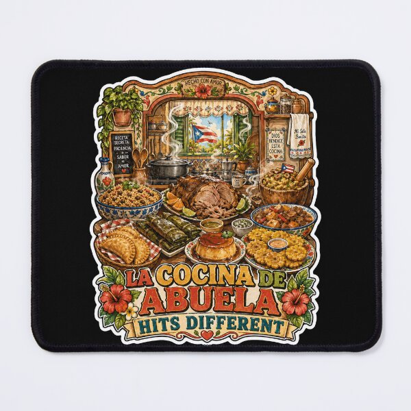 Item preview, La Cocina de Abuela Hits Different Puerto Rico designed and sold by No Limits T-Shirts.