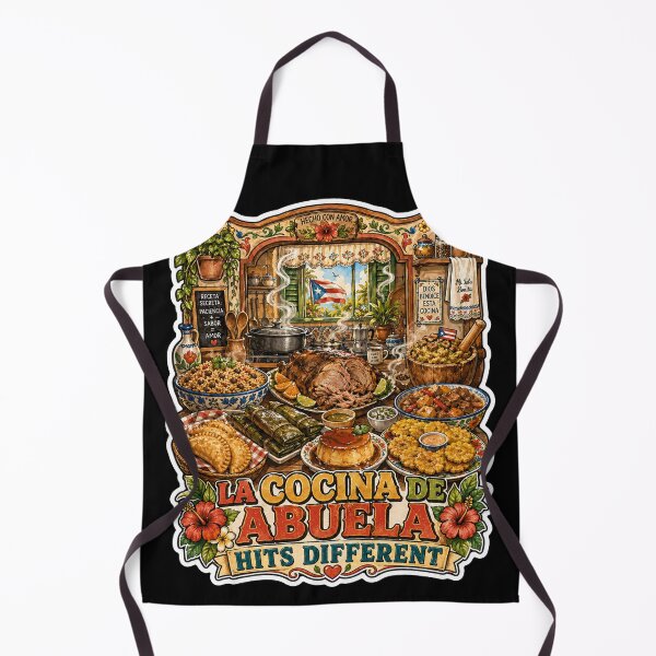 Item preview, La Cocina de Abuela Hits Different Puerto Rico designed and sold by No Limits T-Shirts.
