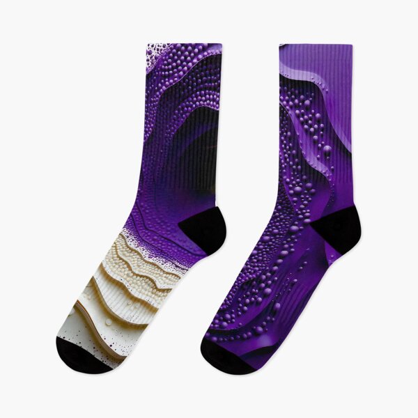 Item preview, Purple and White Abstract Swirl designed and sold by Vicky Brago-Mitchell®.