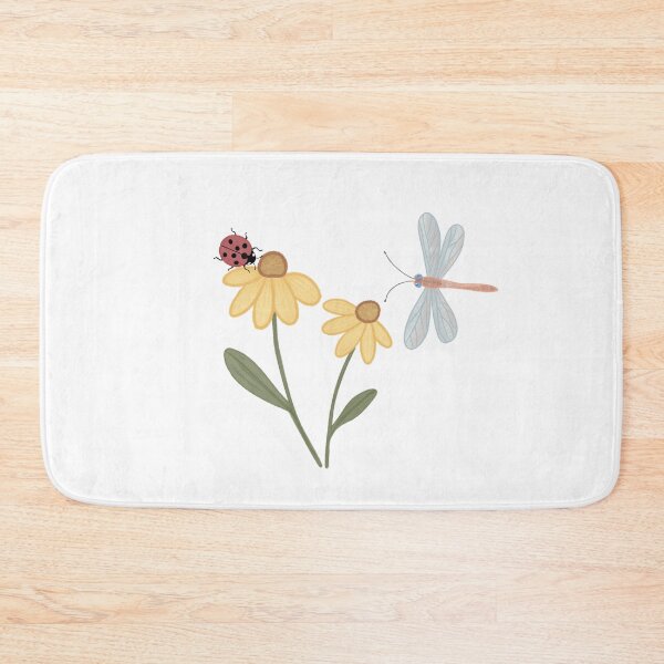 Item preview, Hand-Drawn Wildflowers, Dragonfly & Ladybug designed and sold by WEBiC-ART Creative Studio.