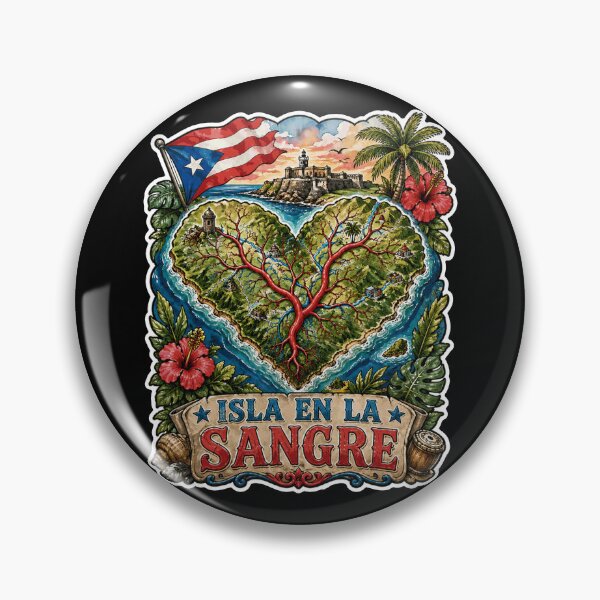 Item preview, Puerto Rico Heart Map Boricua Flag Design designed and sold by No Limits T-Shirts.