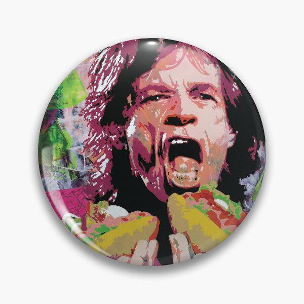 Item preview, MICK JAGGER: HOT DOG ROCK designed and sold by supernikol.