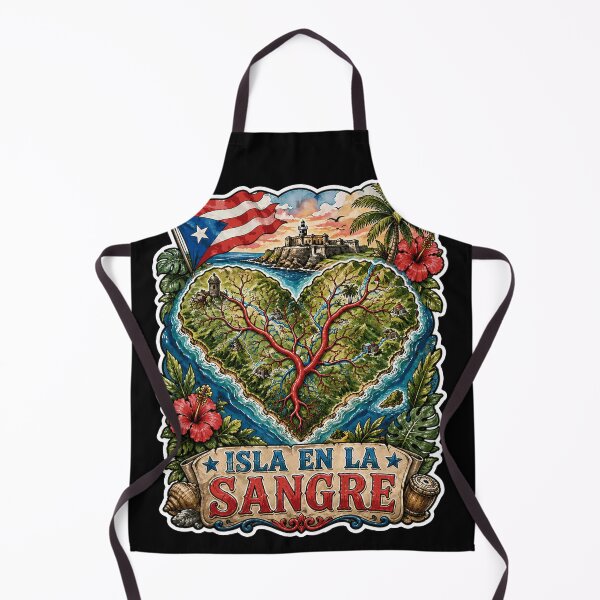 Item preview, Puerto Rico Heart Map Boricua Flag Design designed and sold by No Limits T-Shirts.