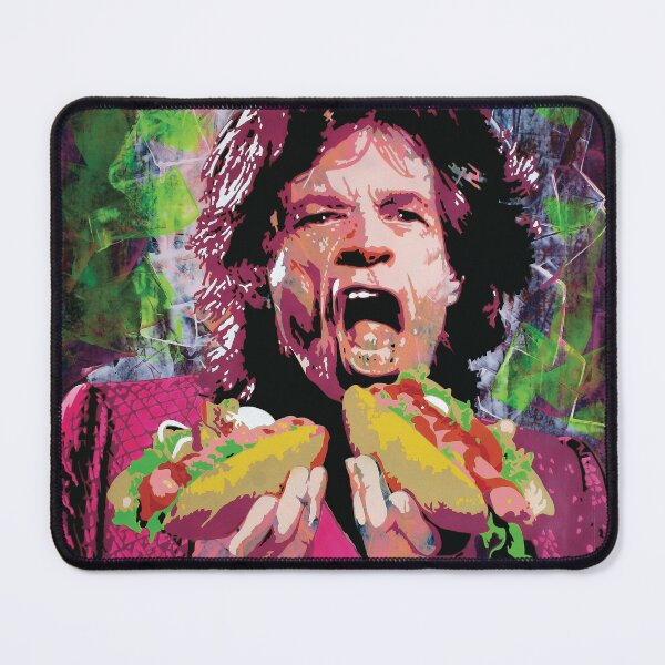 Item preview, MICK JAGGER: HOT DOG ROCK designed and sold by supernikol.