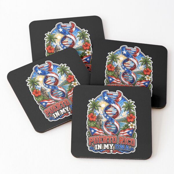 Item preview, Puerto Rico In My DNA Flag Heritage Boricua Pride designed and sold by No Limits T-Shirts.