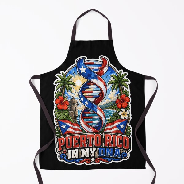 Item preview, Puerto Rico In My DNA Flag Heritage Boricua Pride designed and sold by No Limits T-Shirts.