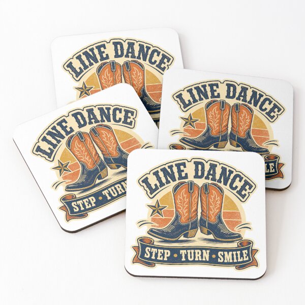 Item preview, Line Dancing Shirt Vintage Cowboy Boots Badge designed and sold by Freshloop Studio | Whimsical Vintage Art.