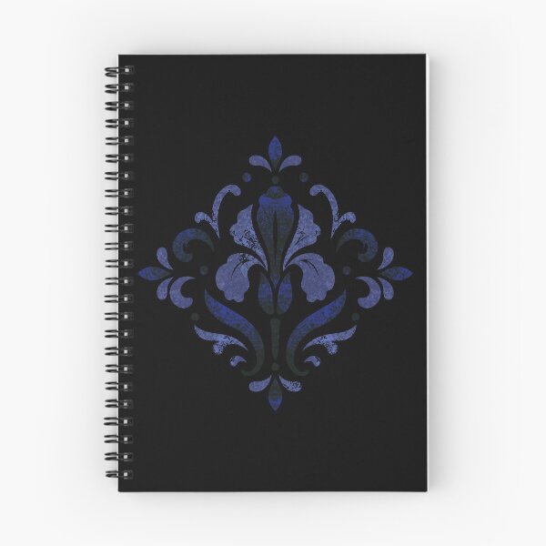 Item preview, Botanical Ornament – Iris (Night) designed and sold by silviaxe.