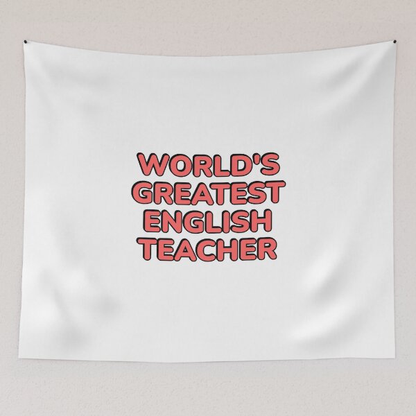 Item preview, English Teacher designed and sold by Inspirationmotivation.