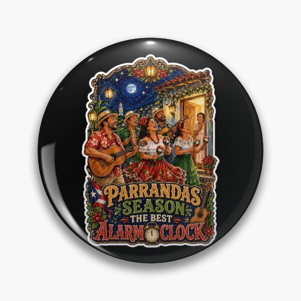 Item preview, Parrandas Season Best Alarm Clock Puerto Rico designed and sold by No Limits T-Shirts.
