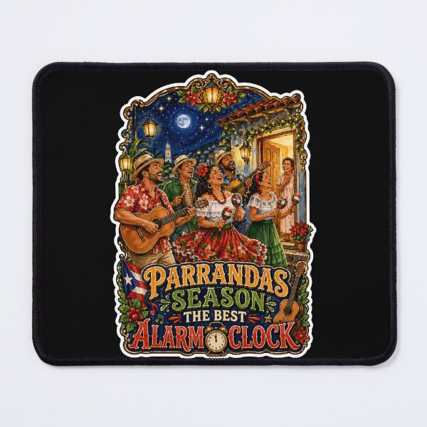 Item preview, Parrandas Season Best Alarm Clock Puerto Rico designed and sold by No Limits T-Shirts.