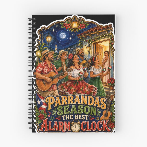 Item preview, Parrandas Season Best Alarm Clock Puerto Rico designed and sold by No Limits T-Shirts.