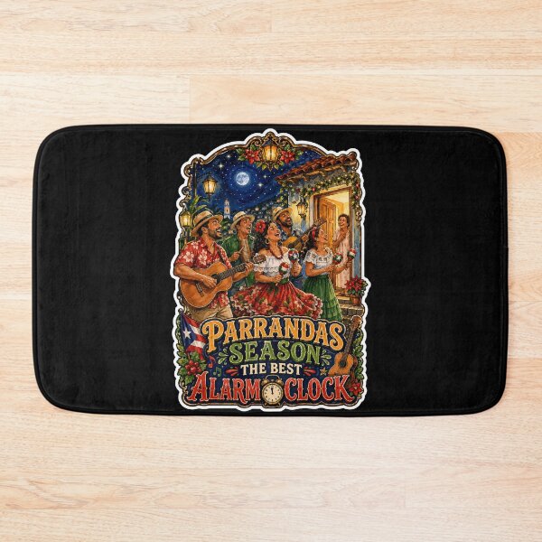 Item preview, Parrandas Season Best Alarm Clock Puerto Rico designed and sold by No Limits T-Shirts.