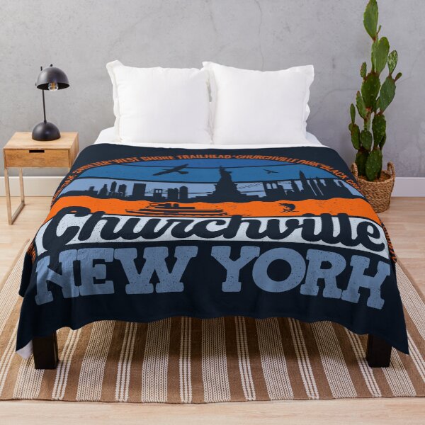 Item preview, Churchville New York Sunset Retro Vintage Local Pride Logo designed and sold by CRHPOD20.