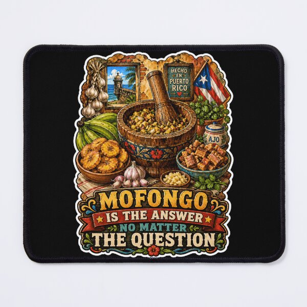Item preview, Mofongo Is The Answer Puerto Rican Foodie designed and sold by No Limits T-Shirts.