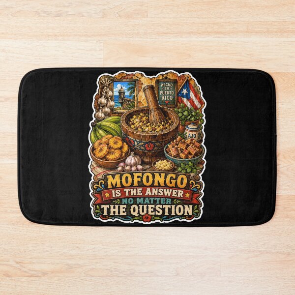 Item preview, Mofongo Is The Answer Puerto Rican Foodie designed and sold by No Limits T-Shirts.