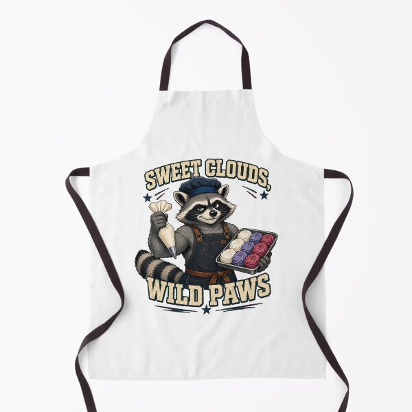 Item preview, Sweet Clouds, Wild Paws Marshmallow Baker Raccoon designed and sold by Kolibra.