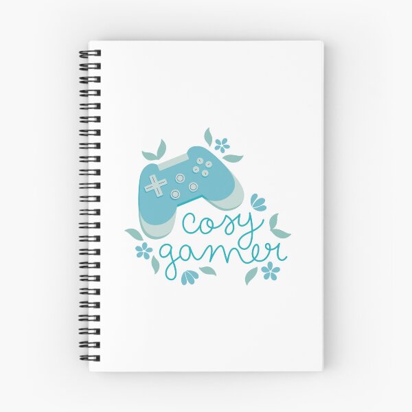 Item preview, Cosy Gamer Blue Game Controller with Flowers designed and sold by winterpumpkin.